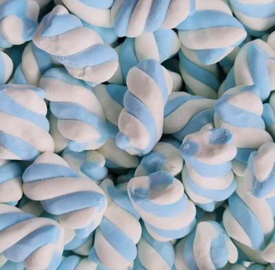 Blue Marshmallow Twists