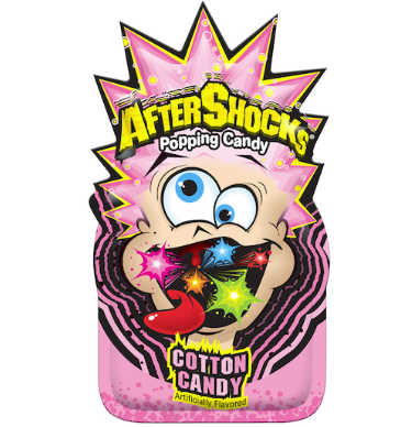 Aftershocks Popping Candy - Cotton Candy