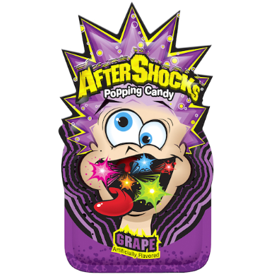 Aftershocks Popping Candy - Grape