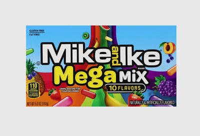 Mike &amp; Ike Mega Mix 10 Flavour candy