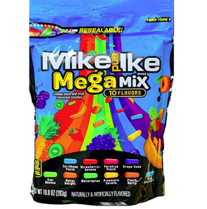 Mike and Ike Mega Mix 283g Stand Up Pouch