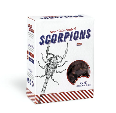 CHOCOLATE COATED SCORPIONS 10G