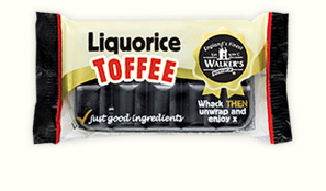 Walkers Licorice Toffee      BBD 092022