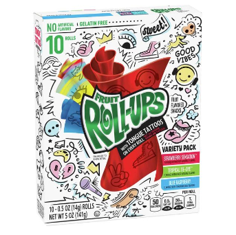 Fruit Roll-Ups Variety Pack 10pk Box