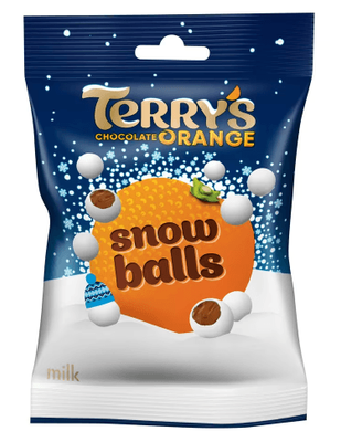 Terry&#039;s Chocolate Orange Snowballs 70G