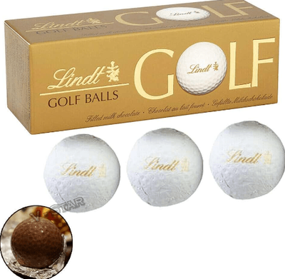 Lindt Milk Chocolate Golf Balls 3 Pieces 110g