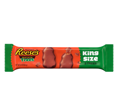 Reese&#039;s 2 Milk Chocolate &amp; Peanut Butter Trees King Size 68g