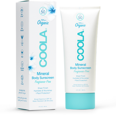 Coola Mineral Body Sunscreen Lotion SPF 50 Fragrance Free