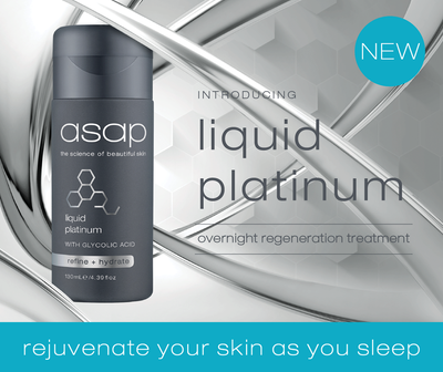 ASAP Liquid Platinum overnight regeneration treatment 130ml