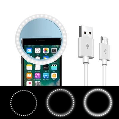Ring Light &ndash; phone w/USB rechargeable cord