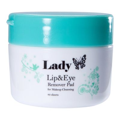 Lady Makeup Remover Pads 80pc