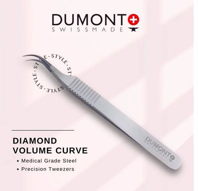 Dumont Tweezer - Curved (diamond like carbon)