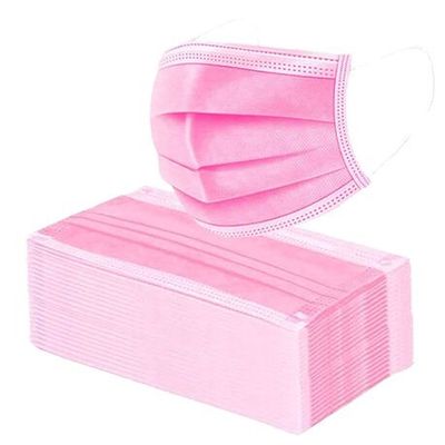 Disposable Mask Pink 50 pack