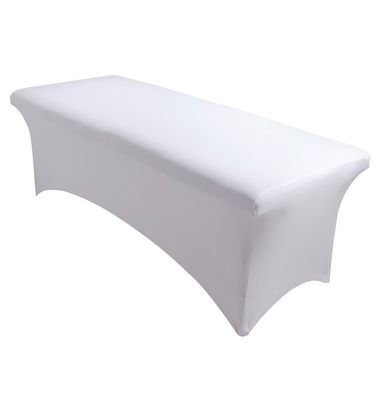 Massage table/bed cover - White
