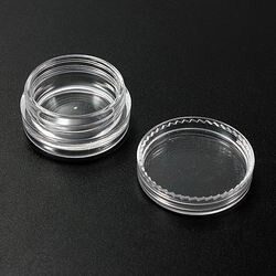 Clear Disposable Lip Gloss/Tint Cup With Lid