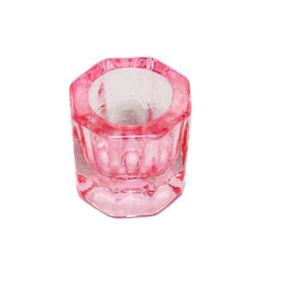 Pink Glass Tinting Dish