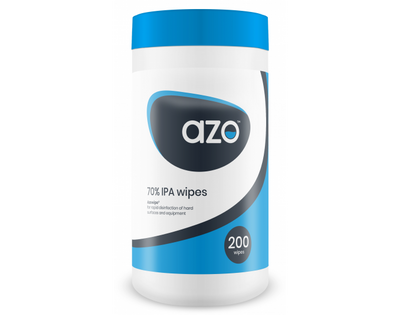 Azo Hard Surface Disinfectant Wipes 13cm x 18.5cm