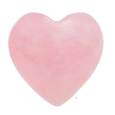 Heart Shape Jade Stone Pink