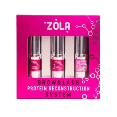 Zola - Pink Protein Reconstruction Brow &amp; Lash Lamination Kit