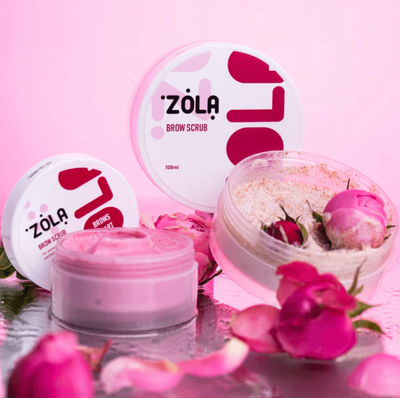 Zola - Pink Brow Scrub 50ml