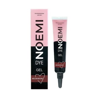 Noemi - New Formula - Hybrid Liquid Brow Dye (GEL) Medium Brown
