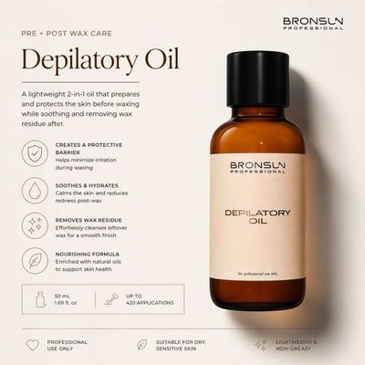 BRONSUN&reg; Depilatory Oil, 50ml