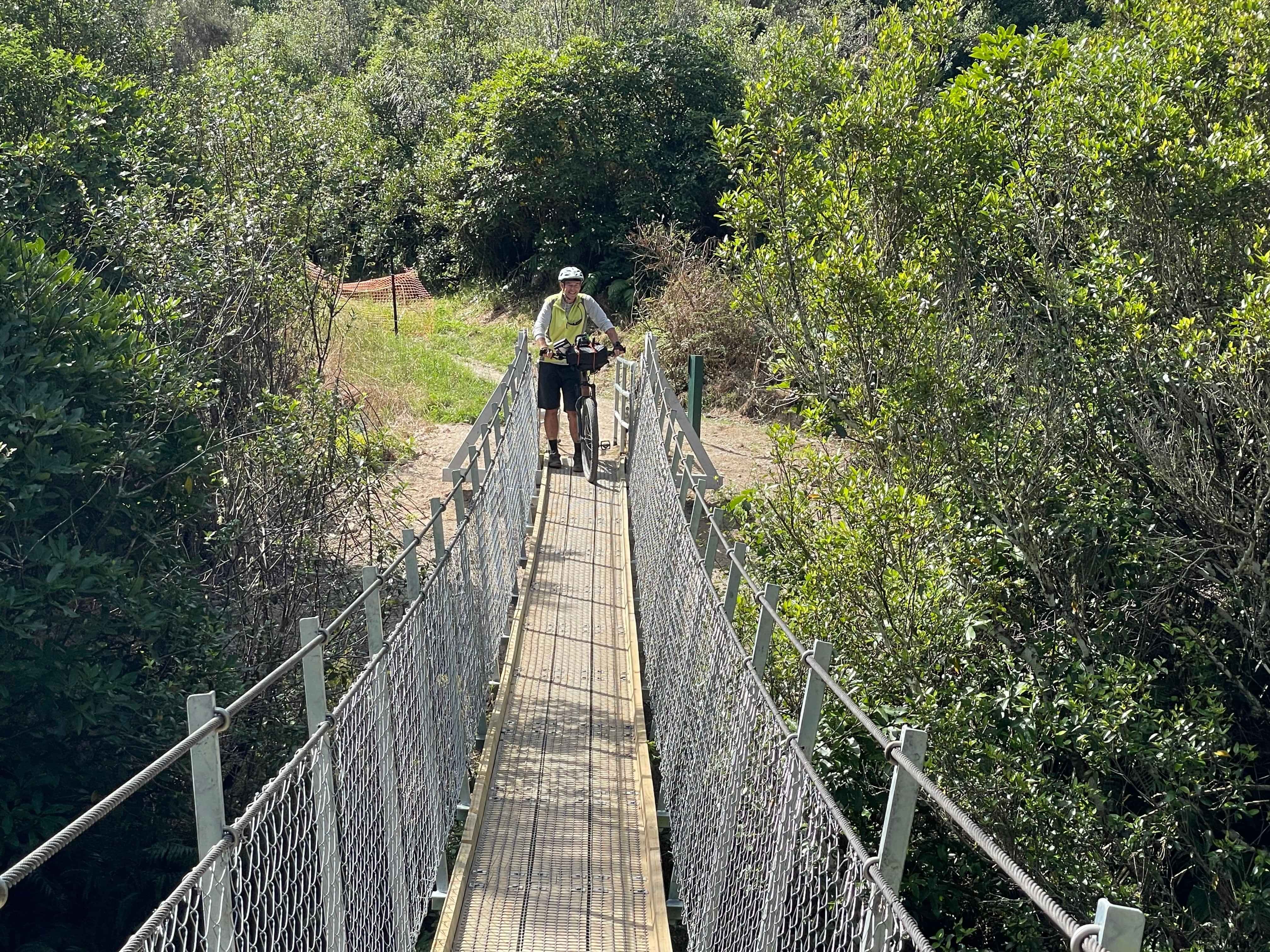 New Arataki Bridge on Centre of North Island Heartland Ride