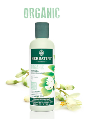 Organic Moringa Repair Shampoo by Herbatint  - 260ml