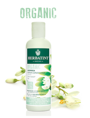 Organic Moringa Repair Conditioner by Herbatint - 260ml