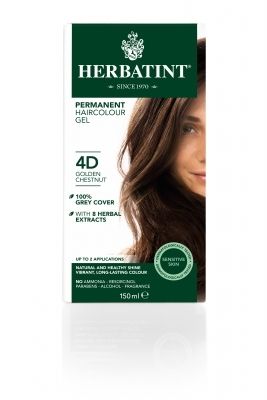 Herbatint Hair Colour | 4D  Golden Chestnut