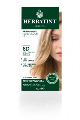 Herbatint Hair Colour | 8D Light Golden Blonde