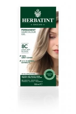 Herbatint Hair Colour | 8C Light Ash Blonde