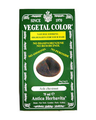 Vegetal Semi Permanent Hair Colour by Herbatint - Ash Chestnut 75ml