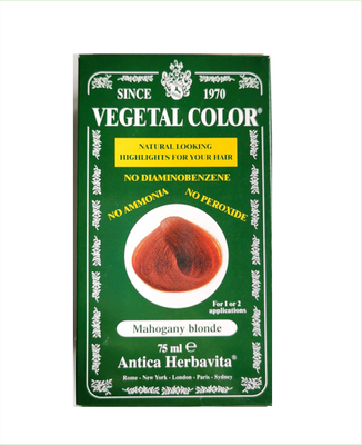 Vegetal Semi Permanent Hair Colour by Herbatint - Mahoganoy Blonde 75ml