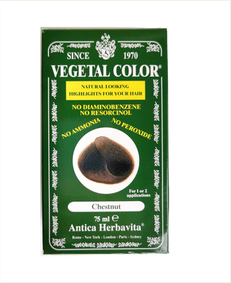 Vegetal Semi Permanent Hair Colour by Herbatint - Chestnut 75ml