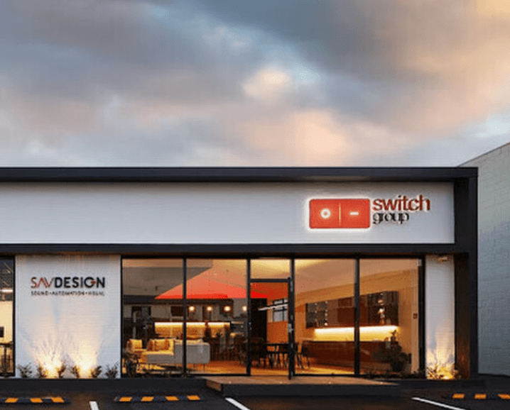 Image of the Switch Group building. Business success story written by Helen Laidlaw, Hamilton Business Advisor.