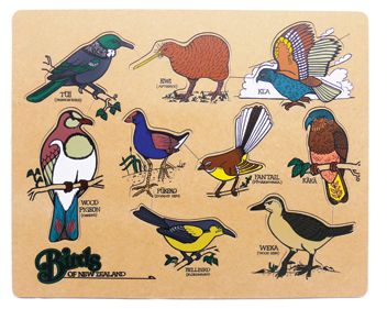 Birds of NZ puzzle