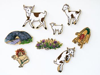 Billy Goats Gruff Magnetic