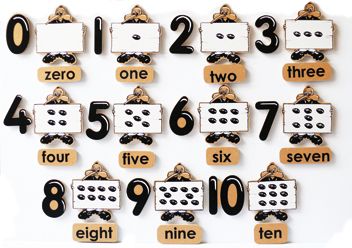 Counting Set - English 33pc Magnetic