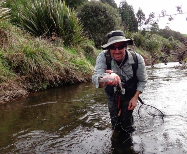 Rainbow catching Nigel