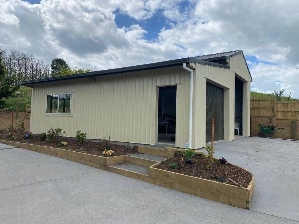 lifestyle shed, sheds nz, garage nz, sheds waikato, barns, pole sheds, 3 bay shed, kitsets, utility shed, livable shed, house shed