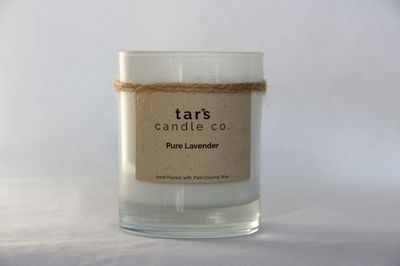 Pure Lavender Essential Oil Candle