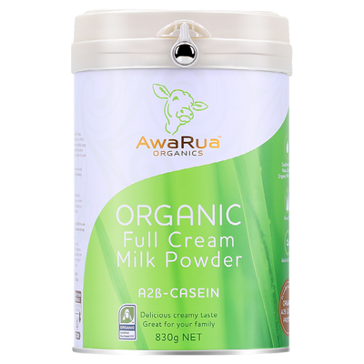 Organic Full Cream Milk Powder with A2&beta;-Casein