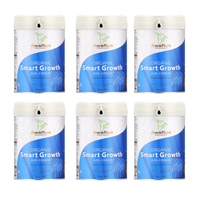 15% off -- Smart Growth Formulated Milk Powder - 830g Cans (Box of 6)