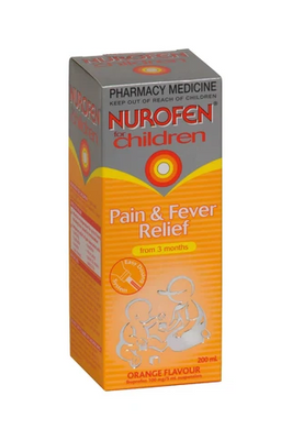 Nurofen 4-Kids Liquid Orange 200ml