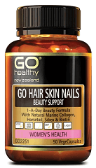 Go Healthy Hair Skin Nail Beauty Support 50 Capsules