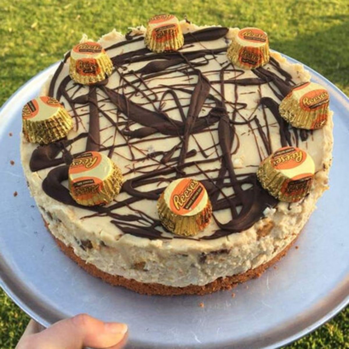 Reese&#039;s Peanut Butter Cup Cheesecake