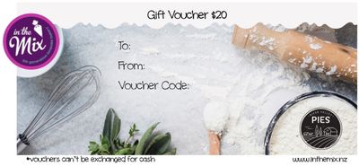 In the Mix Bakery $20 Gift Voucher