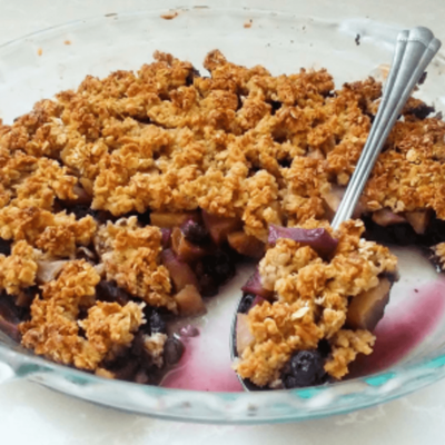 Apple &amp; Blueberry Crumble from IntheMix