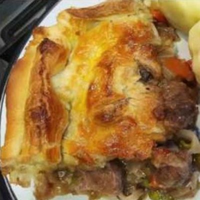 River Valley Lamb &amp; Mint with Red Wine Deep-Dish Dinner Pie from IntheMix